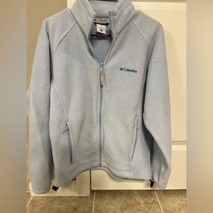 Light blue Columbia Fleece Jacket